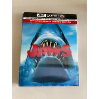 Blu-ray Luva Lenticular E Livreto Jaws 4k Ultra Hd   comprar usado  Brasil 