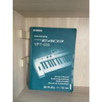 Livro Manual Yamaha Portatone Psr-e403 Ypt-400 - - [0000] comprar usado  Brasil 