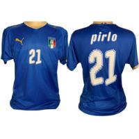 Camisa Itália Puma 2008 Pirlo, usado comprar usado  Brasil 