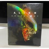 Alien Anthology Box Bluray Com 4 Filmes E Documentário  comprar usado  Brasil 