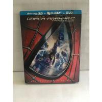 O Espetacular Homem Aranha 2 Dvd + Blu Ray + Blu Ray 3d comprar usado  Brasil 