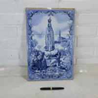 Usado, 6 Azulejos Portugues N. Sra. Fátima  46x30cm 1,4kg Decoração comprar usado  Brasil 