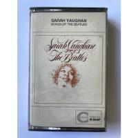 Usado, Fita Cassete K7 - Sarah Vaughan Songs Of The Beatles Lacrada comprar usado  Brasil 
