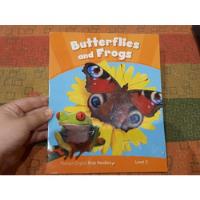 Livro De Inglês Infantil Butterflies And Frogs Pearson Kids Readers R532 comprar usado  Brasil 