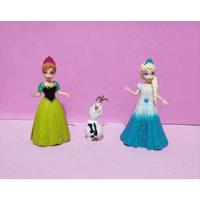 Mini Bonecas Anna E Elsa -frozen- Disney Magiclip Usadas comprar usado  Brasil 