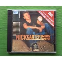 Cd E Dvd Nick Carter - Now Or Never - 2002 comprar usado  Brasil 
