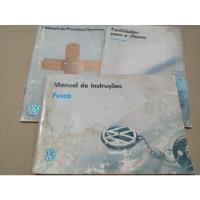 Manual Proprietário Em Branco Vw Fusca  1994 94 95 1995 1996, usado comprar usado  Brasil 