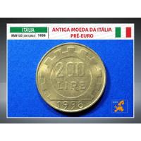 Moeda Antiga Italia 200 Liras 1998 Km#105 Colecionável comprar usado  Brasil 