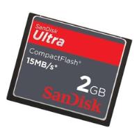 Usado, Cartão De Memória - Compact Flash Sandisk - 2gb  comprar usado  Brasil 