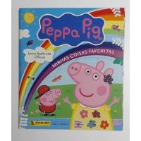 Album De Figurinhas Peppa Pig Minhas Coisinhas Favoritas comprar usado  Brasil 