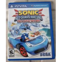Sonic All Stars Racing Transformed Ps Vita Fisico Midia comprar usado  Brasil 