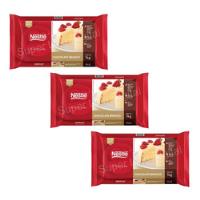 Kit 3 Barras Chocolate Branco Marfim 1kg Nestlé Promoção comprar usado  Brasil 