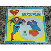 Super Homem Embalagem Roupa Fashion Superkid Trevus 1979 Man, usado comprar usado  Brasil 