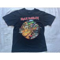 Camisa Iron Maiden Event Shirt Brasil 19 Legacy Of The Beast comprar usado  Brasil 