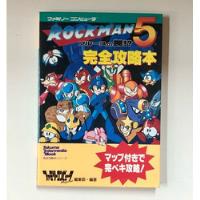 Rockman 5 Megaman Protoman Blues Video Game Livro Guia comprar usado  Brasil 