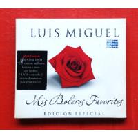 Usado, Cd E Dvd Luis Miguel - Mis Boleros Favoritos - Ed. Especial comprar usado  Brasil 