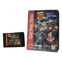 Mega Drive Justice League Task Force Original Usado  comprar usado  Brasil 