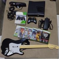 Xbox 360 + 2 Controles Sem Fio + Kinect + Guitarra + Jogos comprar usado  Brasil 