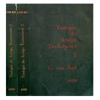 Usado, Livro Teologia Do Antigo Testamento - Volumes 1 E 2 - Gerhard Von Rad [1973] comprar usado  Brasil 