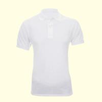 Camiseta Polo Branca Lisa - Ponta De Estoque comprar usado  Brasil 