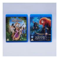 Lote 2 Blu Ray Importados Brave Tangled Valente E Enrolados  comprar usado  Brasil 