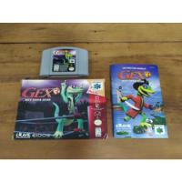 Gex 3 Deep Cover Gecko N64 P/ Nintendo 64 C/ Caixa E Manual , usado comprar usado  Brasil 