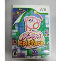 Kirbys Epic Yarn Wii Original Físico Completo C/ Manual Ntsc comprar usado  Brasil 
