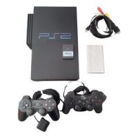 Sony Playstation 2 Fat Scph-39000 Standart Cor Matte Black  comprar usado  Brasil 