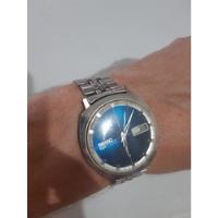 Relógio Antigo Seiko 5 Automatic 21 Jewels Fundo Azul comprar usado  Brasil 