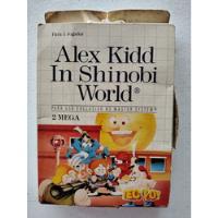 Alex Kidd In Shinobi World Master System Cartucho Original comprar usado  Brasil 