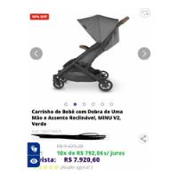 Usado, Carrinho De Bebê Uppababy Minu V2 Verde - Entrega Imediato! comprar usado  Brasil 