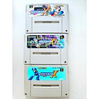 Rockman X1, X2 E X3 Original Nintendo Super Famicom Sfc comprar usado  Brasil 