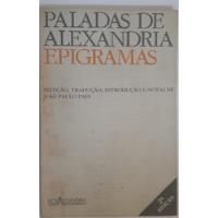 Paladas De Alexandria Epigramas - Edição Bilingue, usado comprar usado  Brasil 