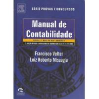 Usado, Livro - Manual De Contabilidade - Francisco Velter E Luiz Roberto Missaga - 7ª Edição - 2009 - Capa Dura comprar usado  Brasil 