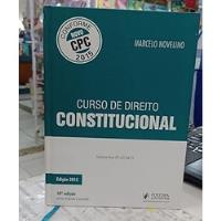 Livro Curso De Direito Constitucional 10ª Edição - Marcelo Novelino [2015] comprar usado  Brasil 