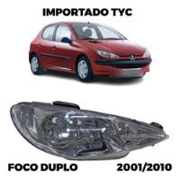 Farol Direito Peugeot 206 2001 2002 2007 2008 2009 2010 06 comprar usado  Brasil 