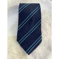 Usado, Gravata Azul Mr Tie Com Listras Diagonais  comprar usado  Brasil 