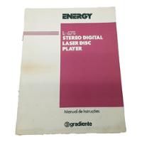 Manual Do Laser Disk Energy L675 - Em Ingles - Ler Desricao comprar usado  Brasil 