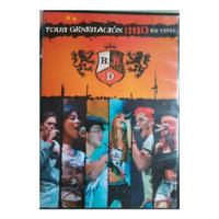 Rebelde Tour Generacion Rbd En Vivo Dvd Original Conservado comprar usado  Brasil 