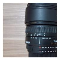 Lente Sigma 15mm Fish Eye P/ Nikon, usado comprar usado  Brasil 