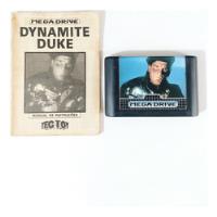 Dynamite Duke Original Mega Drive Tec Toy - C/ Manual  comprar usado  Brasil 