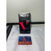 Kit Sony - Fita Vhs T-120 + Fita P6-120mp Video8 Lacradas comprar usado  Brasil 