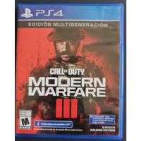 Call Of Duty Modern Warfare Iii Ps4 Midia Fisica comprar usado  Brasil 