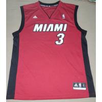 Camiseta Miami Heat - Wade 3, usado comprar usado  Brasil 