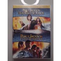 Dvd Percy Jackson Coleção - Ladrão De Raios Mar De Monstros comprar usado  Brasil 