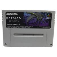 Batman Returns Original Super Nintendo Snes Famicom Japones comprar usado  Brasil 