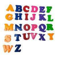 Alfabeto De Plástico - Brinquedo Educativo Pedagógico Letras comprar usado  Brasil 