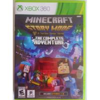 Jogo Minecraft Story Mode Original Xbox 360 Midia Fisica Cd. comprar usado  Brasil 