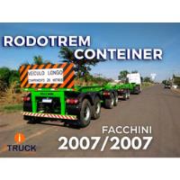 Rodotrem Porta Conteiner Facchini 2007/2007 Dolly = Randon comprar usado  Brasil 