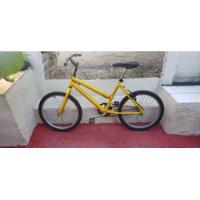 Bicicleta Aro 20 Amarela Usada Unisex Menino Menina comprar usado  Brasil 